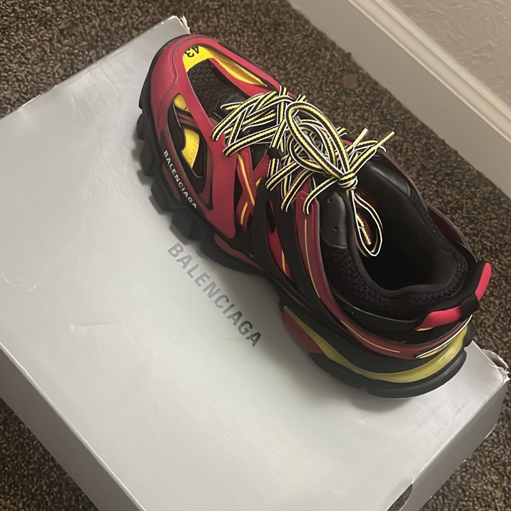 Balenciaga track runners size 43 Red